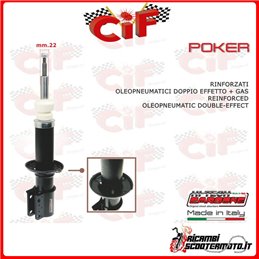 REINFORCED OIL + GAS SHOCK ABSORBER FRONT RIGHT - LEFT PIAGGIO APE POKER 420 (1993-1997)