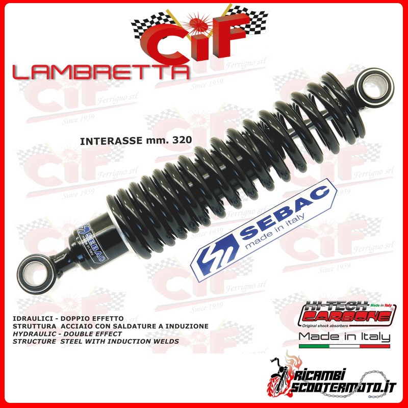 FRONT SHOCK ABSORBER LAMBRETTA LI 2ª SERIE