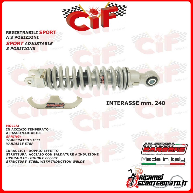 FRONT SHOCK ABSORBER MBK BOOSTER NEXT GENERATION - SPIRIT FRONT SHOCK ABSORBER MBK BOOSTER NEXT GENERATION - SPIRIT