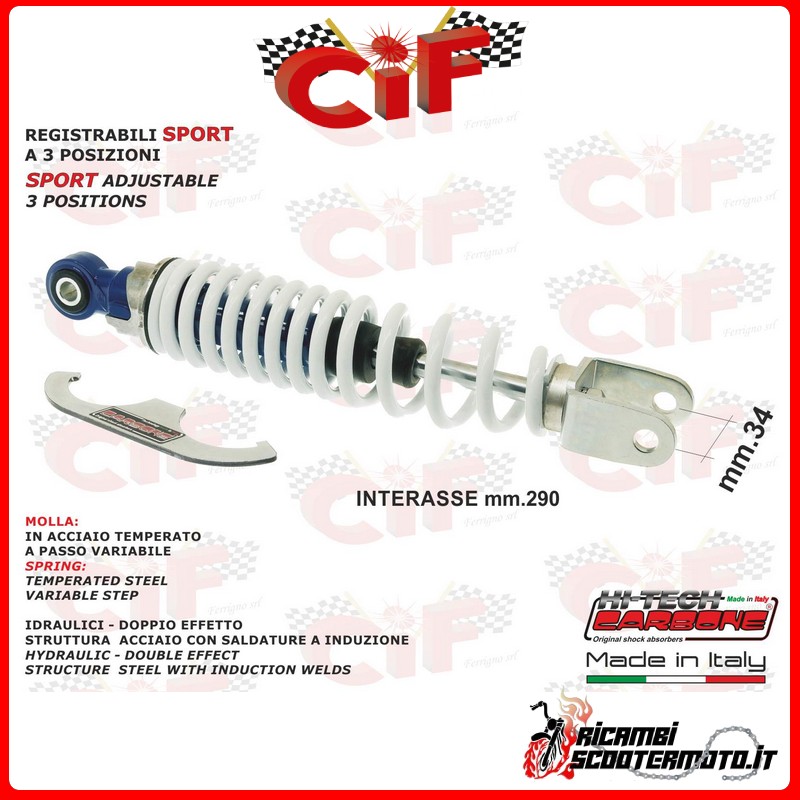 FRONT SHOCK ABSORBER APRILIA SR 2004 CON MOTORE/ENGINE PIAGGIO FRONT SHOCK ABSORBER APRILIA SR 2004 CON MOTORE/ENGINE PIAGGIO