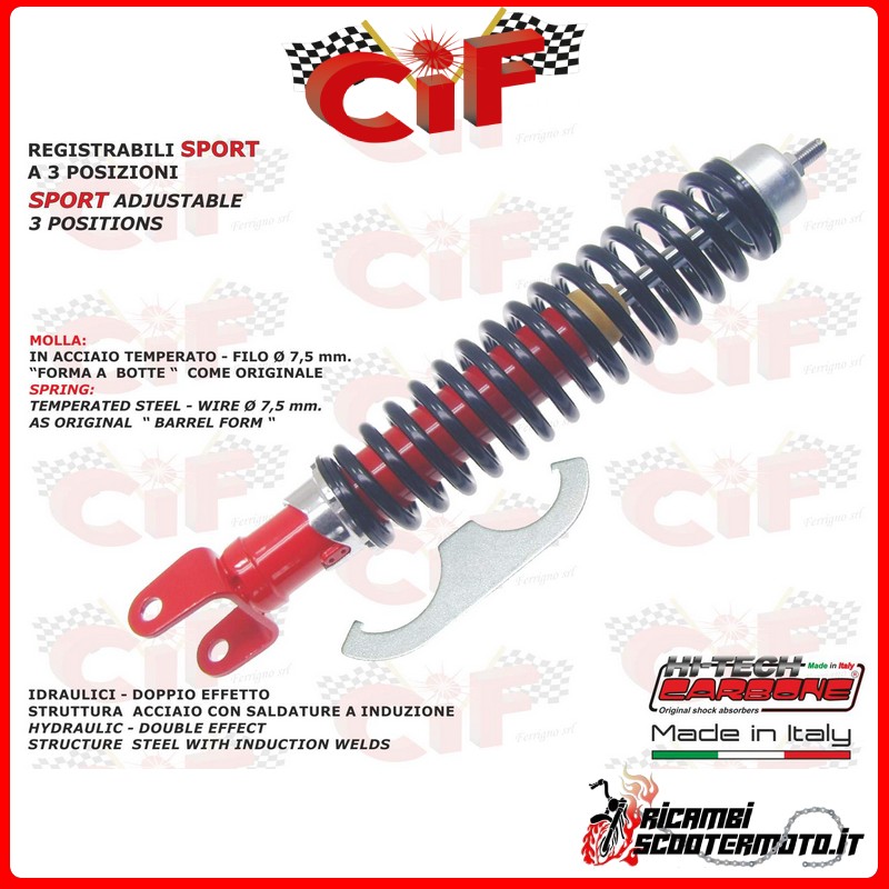 FRONT SHOCK ABSORBER PIAGGIO VESPA 50 N/R (V5A1) DAL 1963 AL 1983 FRONT SHOCK ABSORBER PIAGGIO VESPA 50 N/R (V5A1) DAL 1963 AL 1983