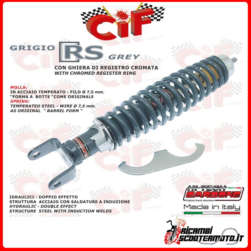 FRONT SHOCK ABSORBER PIAGGIO VESPA 50 N/R (V5A1) DAL 1963 AL 1983 FRONT SHOCK ABSORBER PIAGGIO VESPA 50 N/R (V5A1) DAL 1963 AL 1983