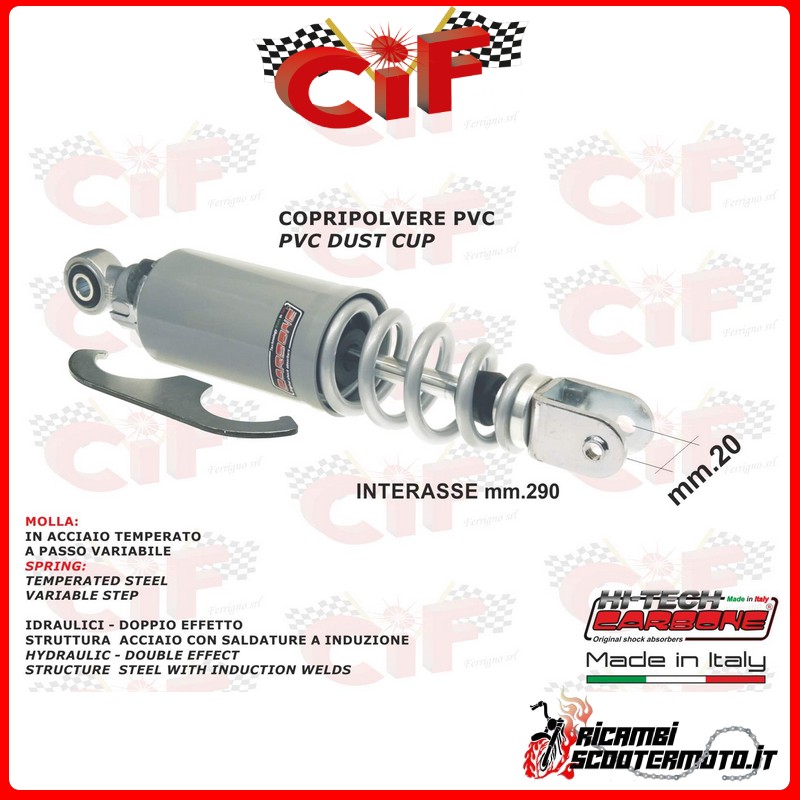 FRONT SHOCK ABSORBER APRILIA SCARABEO 50