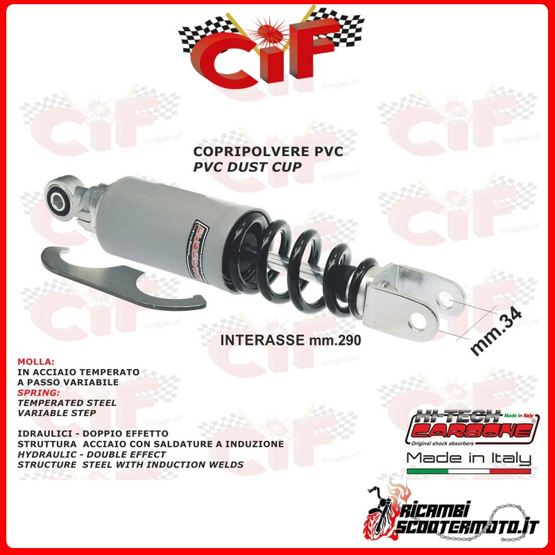FRONT SHOCK ABSORBER APRILIA SCARABEO 50