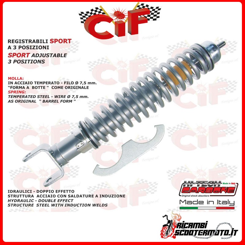 FRONT SHOCK ABSORBER PIAGGIO VESPA 50 N/R (V5A1) DAL 1963 AL 1983 FRONT SHOCK ABSORBER PIAGGIO VESPA 50 N/R (V5A1) DAL 1963 AL 1983