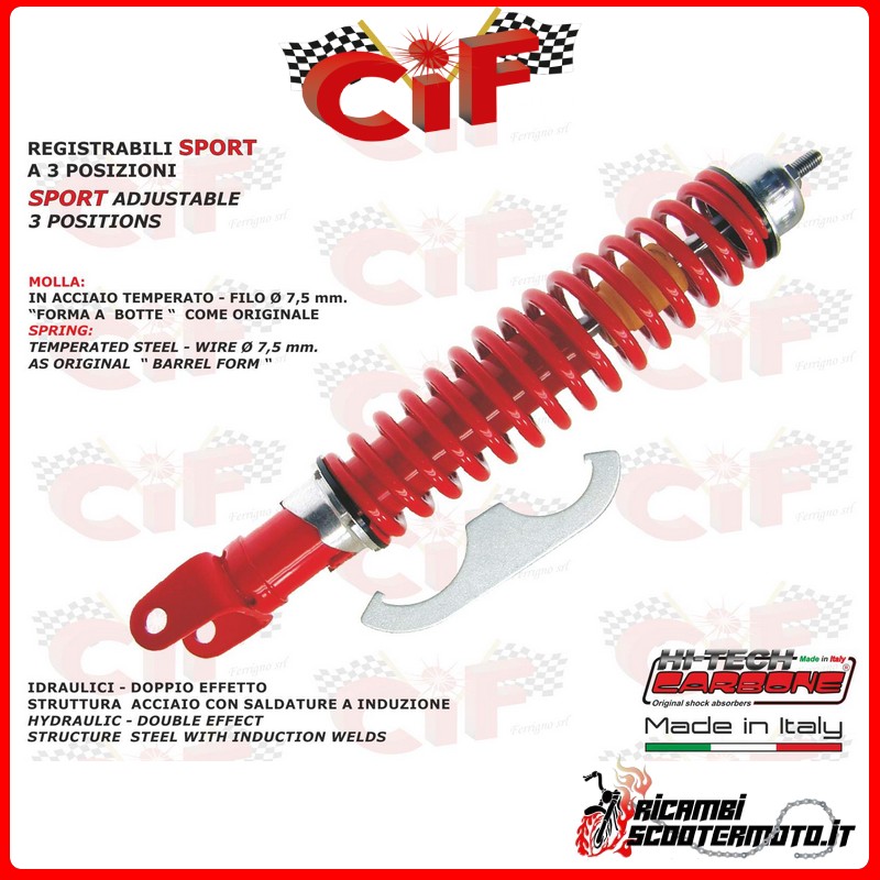 FRONT SHOCK ABSORBER PIAGGIO VESPA 50 N/R (V5A1) DAL 1963 AL 1983 FRONT SHOCK ABSORBER PIAGGIO VESPA 50 N/R (V5A1) DAL 1963 AL 1983