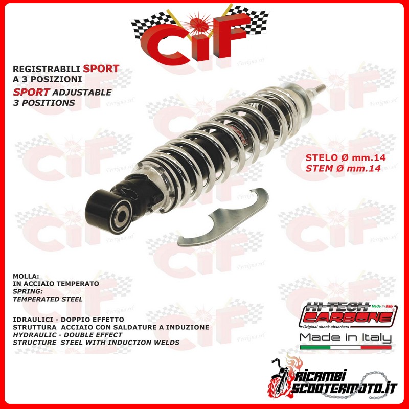 FRONT SHOCK ABSORBER PIAGGIO VESPA ET4 125-150  (1999-2002)