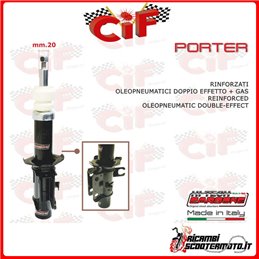 REINFORCED FRONT RIGHT SHOCK ABSORBER PIAGGIO APE PORTER 16V PICK UP-MAXXI - GPL 1300 cc. (1998-2009)