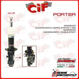 AMORTIGUADOR DELANTERO DERECHO REFORZADO PIAGGIO APE PORTER 16V PICK UP-MAXXI - GPL 1300 cc. (1998-2009)