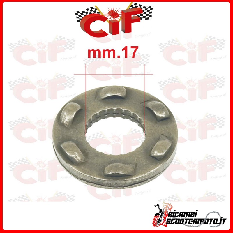 TOOTHED STARTER BUSHING LARGE HOLE PIAGGIO HEXAGON 125 (1994-1997) TOOTHED STARTER BUSHING LARGE HOLE PIAGGIO HEXAGON 125 (1994-1997)