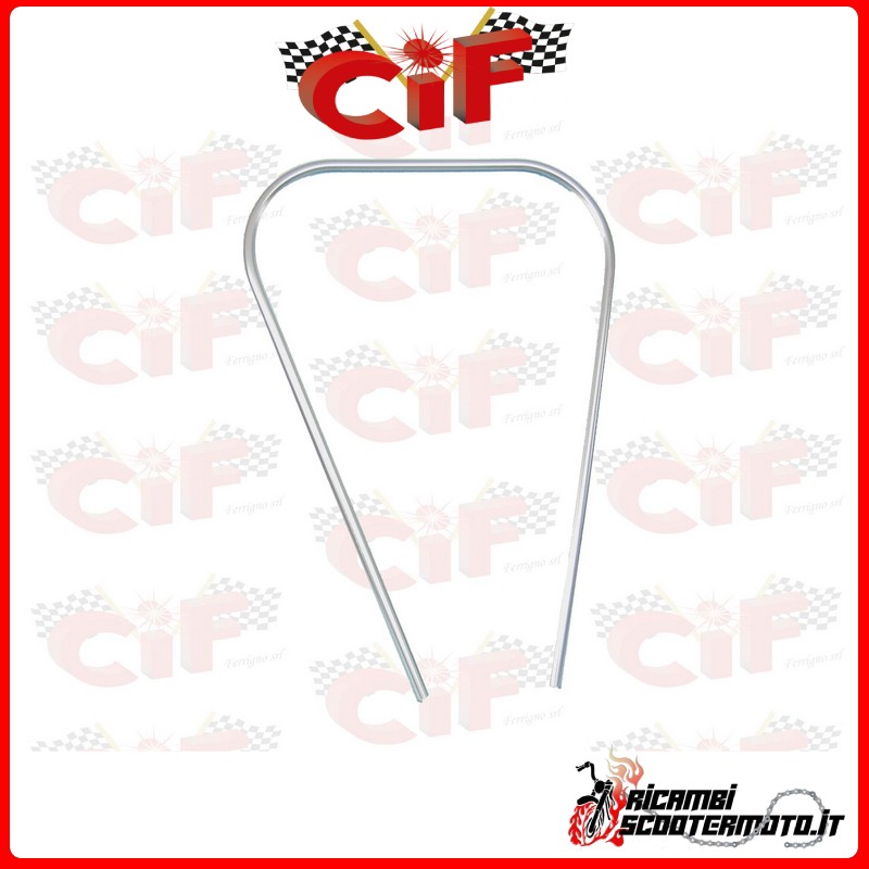 BORDURE DE BOUCLIER D'ARGENT PIAGGIO VESPA PX PE - PX PE ARCOBALENO
