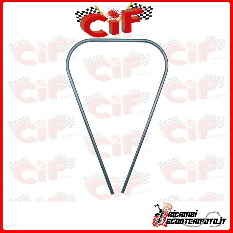 BORDURE DE BOUCLIER NOIR PIAGGIO VESPA PX PE