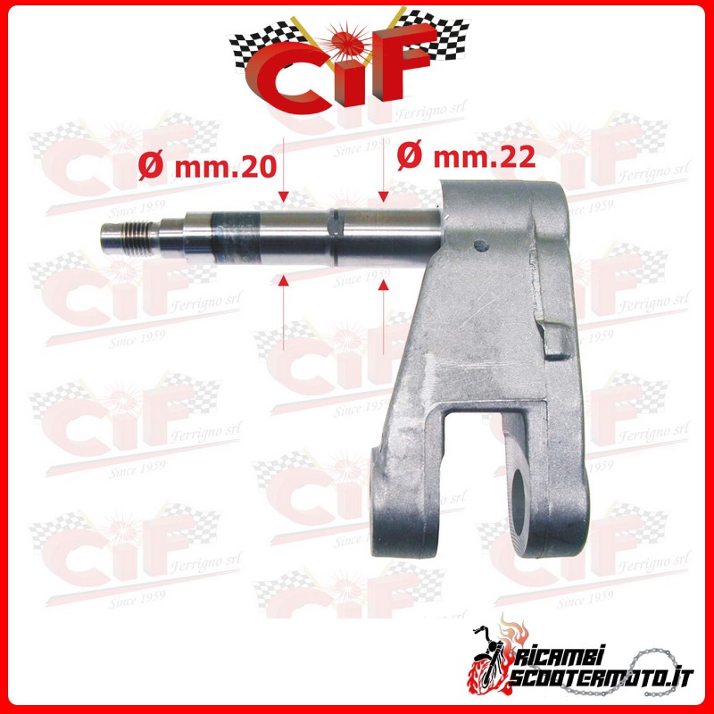 BRAS DE SUSPENSION DE FOURCHE PIAGGIO VESPA PX T5 125  (1985-1989)