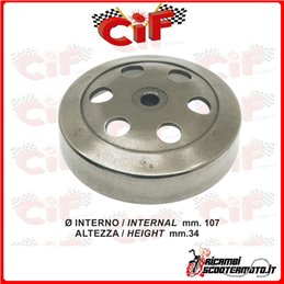 CLOCHE D'EMBRAYAGE PIAGGIO TYPHOON 50 1994-1997 TEC1T