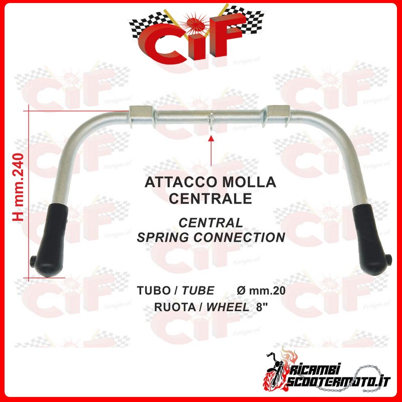 BÉQUILLE CENTRALE PIAGGIO VESPA SUPER 125/150