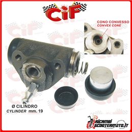 CILINDRO DE FRENO TRASERO PIAGGIO APE 50 1ª SERIE