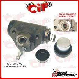 REAR BRAKE CYLINDER PIAGGIO APE P 50 (1980-1985)