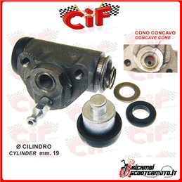 CILINDRO DE FRENO TRASERO PIAGGIO APE FL