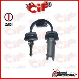 CYLINDER LOCK 2 KEYS PIAGGIO PIAGGIO VESPA PK