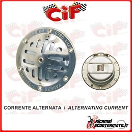 HORN ALTERNATING CURRENT - 6V A.C. PIAGGIO VESPA 50 S  (V5SA1 ‘1963-1968)