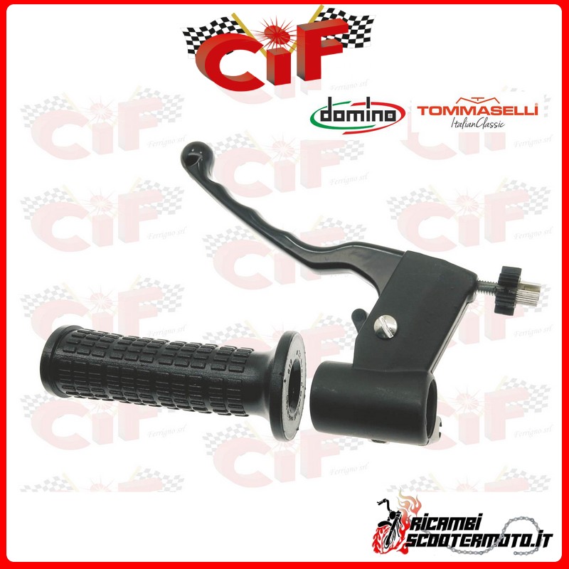 LEFT CONTROL (BRAKE AND VALVE LIFTER) (BLACK PAINTED ALUMINUM LEVER) PIAGGIO CIAO - Sì dal 1988 al 1992