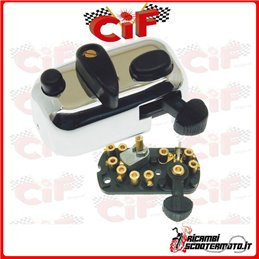 LIGHT SWITCH CHROMED BRASS COVER PIAGGIO PIAGGIO VESPA 125  (1959)