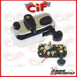 LIGHT SWITCH CHROMED BRASS COVER PIAGGIO PIAGGIO VESPA 150  (VBA1T)