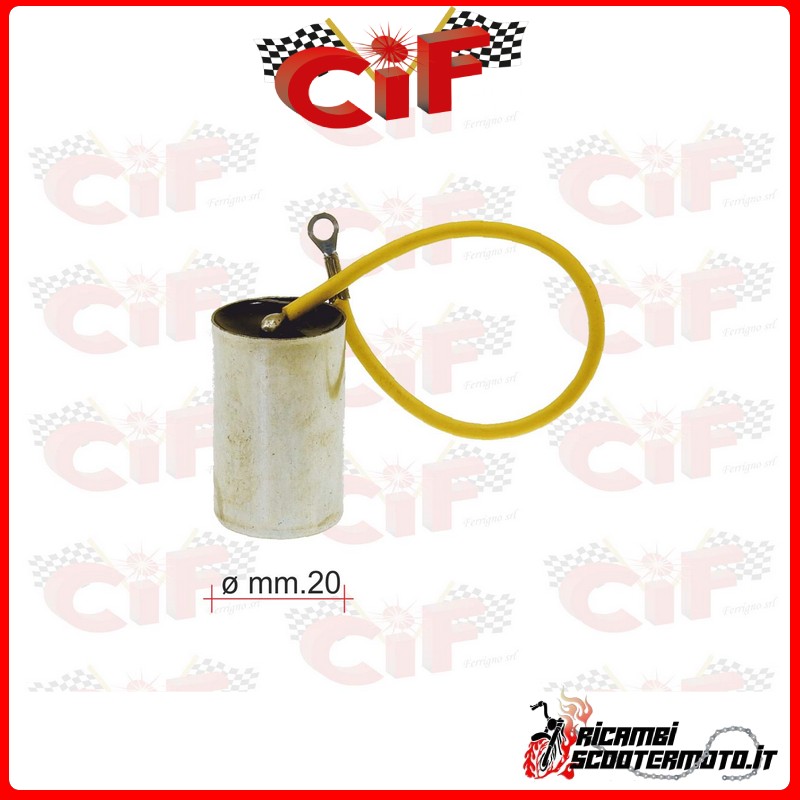 REINFORCED CONDENSER PIAGGIO VESPA 50 (V5A1) (V5SA1) REINFORCED CONDENSER PIAGGIO VESPA 50 (V5A1) (V5SA1)