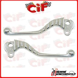 PAR DE PALANCAS DE ALUMINIO CROMADO PIAGGIO PIAGGIO VESPA 50