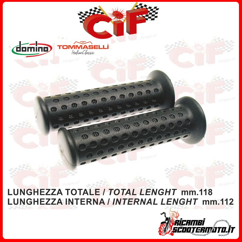 PAIR OF GRIPS GILERA STALKER 50 (2004>)