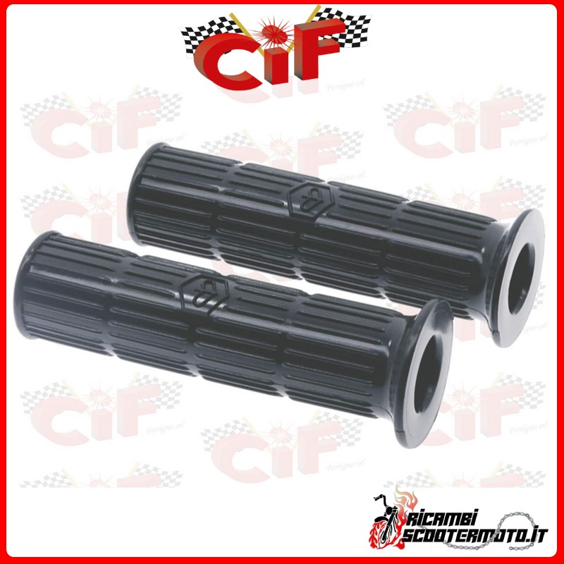 PAIR OF GRIPS PIAGGIO VESPA 50 / N 50 V5A1T 2T AC 1963-1971 PAIR OF GRIPS PIAGGIO VESPA 50 / N 50 V5A1T 2T AC 1963-1971