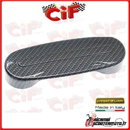 PLASTIC FORK SPRING COVER "CARBON LOOK" PIAGGIO VESPA PX PE 1^ SERIE