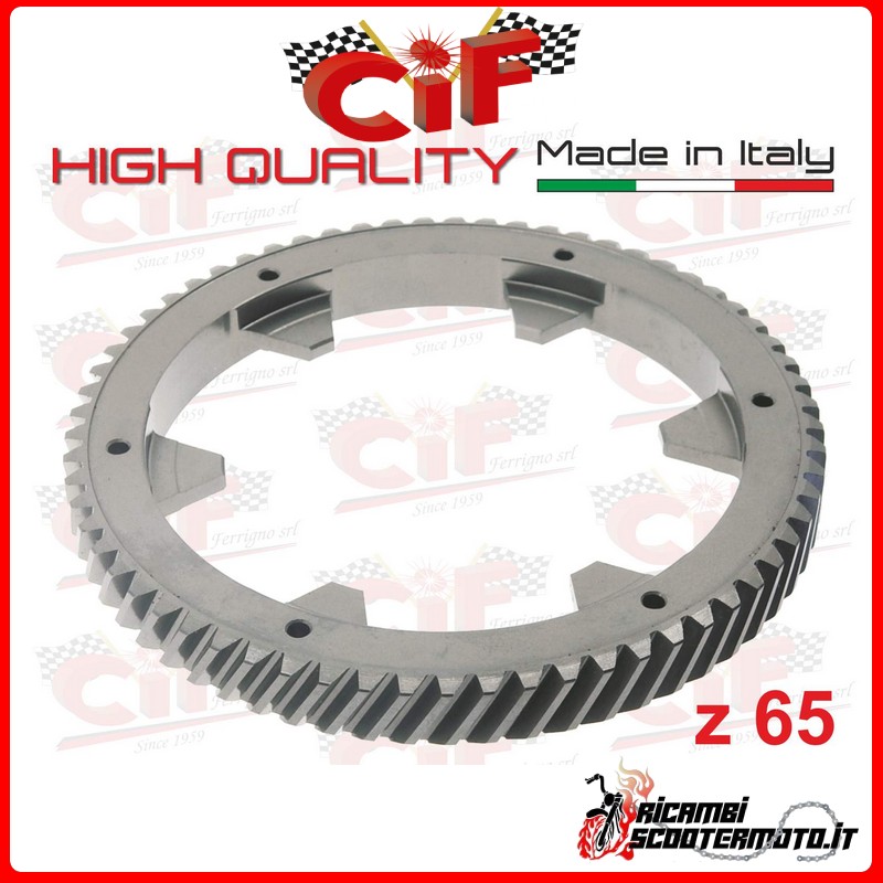 HELICAL TEETH CUSHION CROWN Z65 PIAGGIO VESPA PX 200E  (VSX1T)