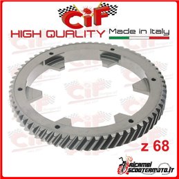 COURONNE COUSSIN À DENTS HÉLICOÏDALES Z68 PIAGGIO VESPA 125 T5  (VNX5)