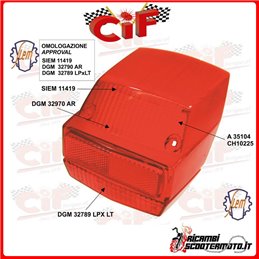 REAR LIGHT LIGHT BODY PIAGGIO VESPA 125 PRIMAVERA - ET3