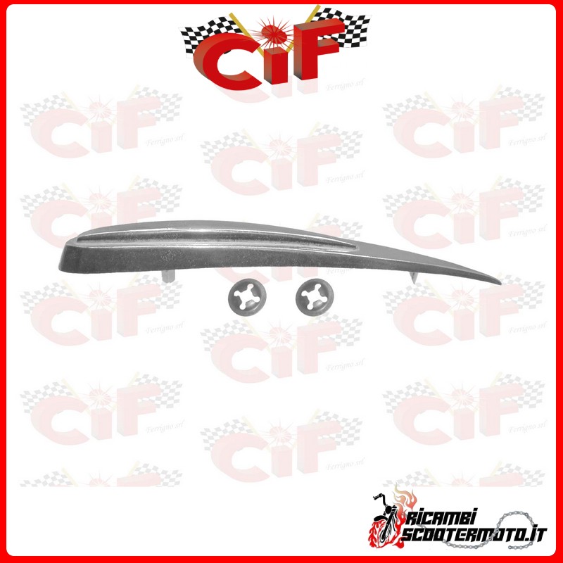FRONT FENDER CREST PIAGGIO VESPA 50  (DAL/FROM 1963