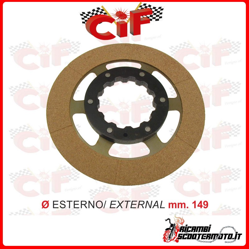 CLUTCH DISC PIAGGIO TM P 602 - P 702 CLUTCH DISC PIAGGIO TM P 602 - P 702