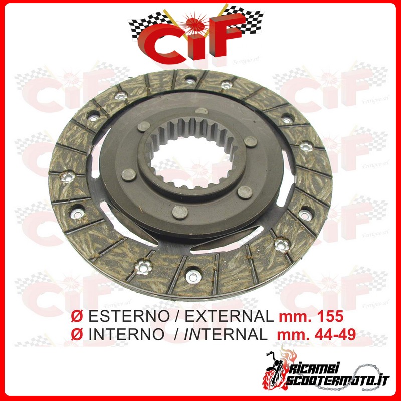 DISQUE D'EMBRAYAGE APE 703V DIESEL 420 (1987 ‘01)
