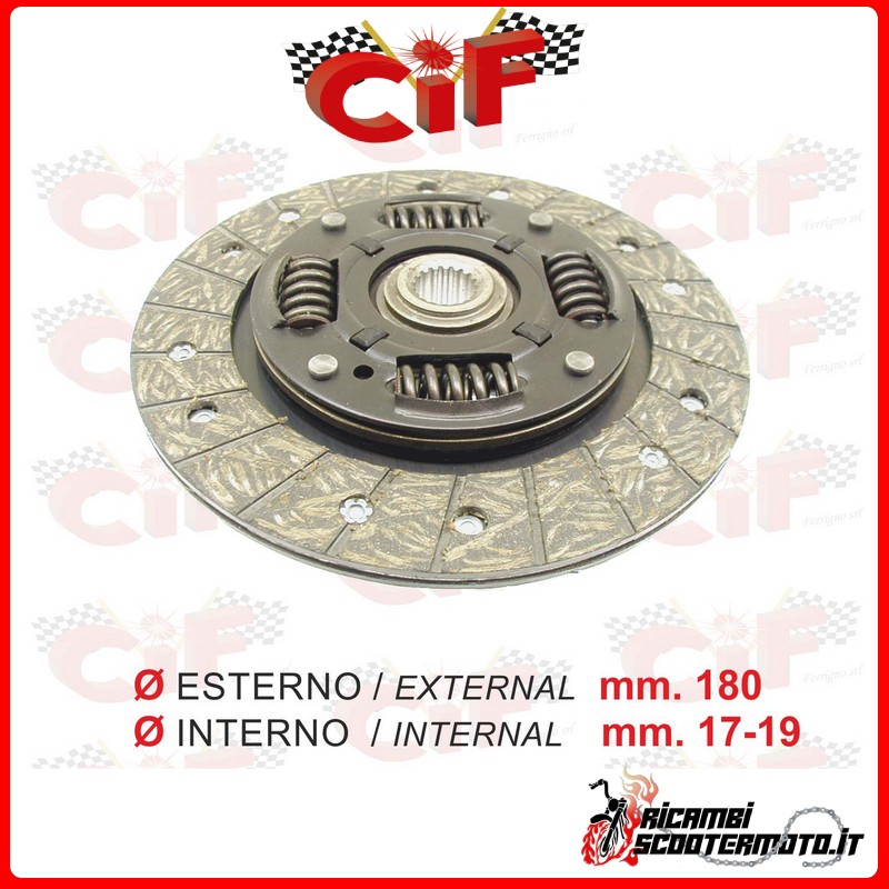 CLUTCH DISC PIAGGIO PORTER 1000 (CARBURATORE) (1992-1998) CLUTCH DISC PIAGGIO PORTER 1000 (CARBURATORE) (1992-1998)