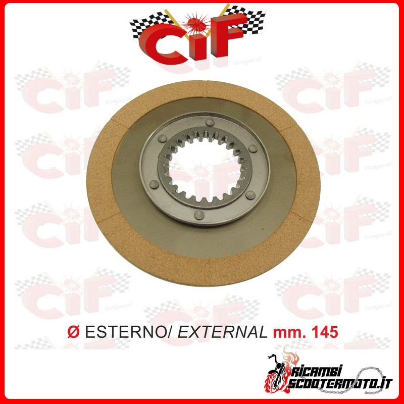 CLUTCH DISC PIAGGIO APE MP - CAR - 175 CLUTCH DISC PIAGGIO APE MP - CAR - 175