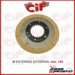 CLUTCH DISC PIAGGIO APE MP - CAR