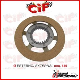 CLUTCH DISC PIAGGIO APE CAR