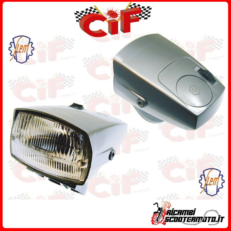 HEADLIGHT PIAGGIO CIAO SC DAL/FROM 1971 HEADLIGHT PIAGGIO CIAO SC DAL/FROM 1971
