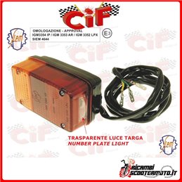 REAR LIGHT PIAGGIO APE 400-400R-P401-P501