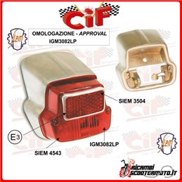 REAR LIGHT PIAGGIO VESPA 50 1ª SERIE DAL 1963