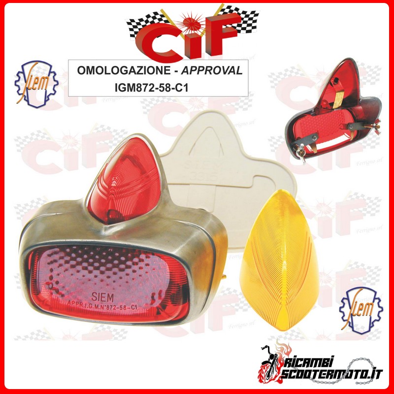 LUZ TRASERA PIAGGIO VESPA GS 150