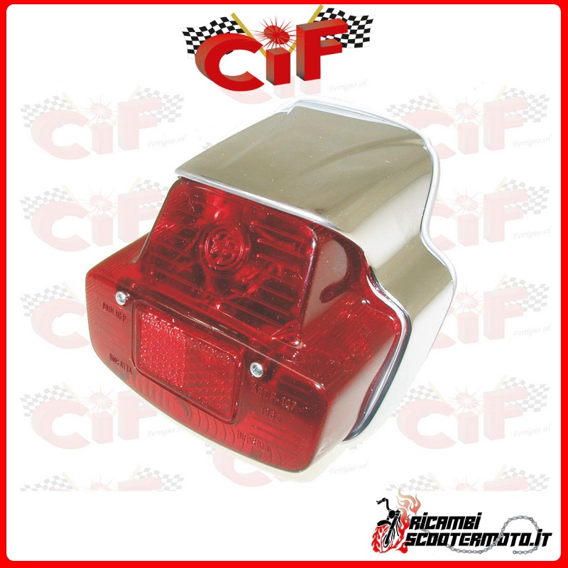 REAR LIGHT COMPLETE WITH GASKET PIAGGIO PIAGGIO VESPA 125  (dal ‘65)