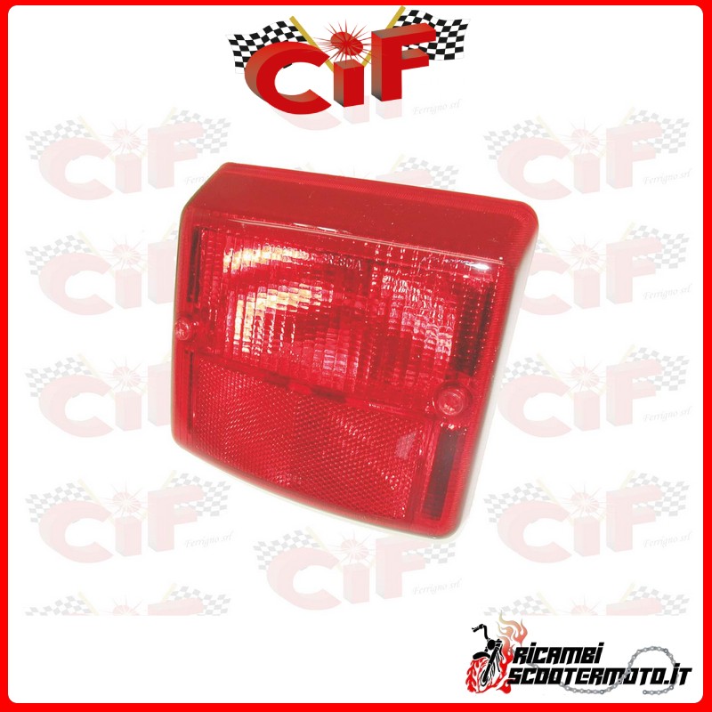 REAR LIGHT COMPLETE WITH GASKET PIAGGIO VESPA N 50  (1989-1990)