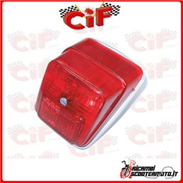 REAR LIGHT COMPLETE WITH GASKET PIAGGIO VESPA 50L  (‘1966-1970)