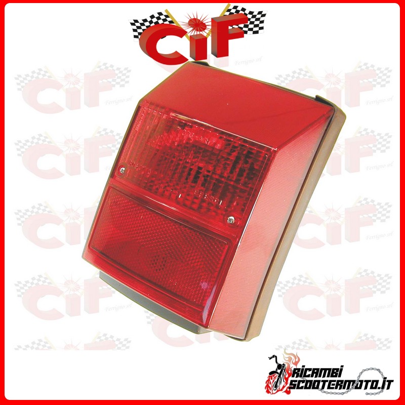 REAR LIGHT COMPLETE WITH GASKET PIAGGIO VESPA PK 125